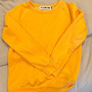 The Laundry Room Vibrant Yellow Crewneck Sweater
